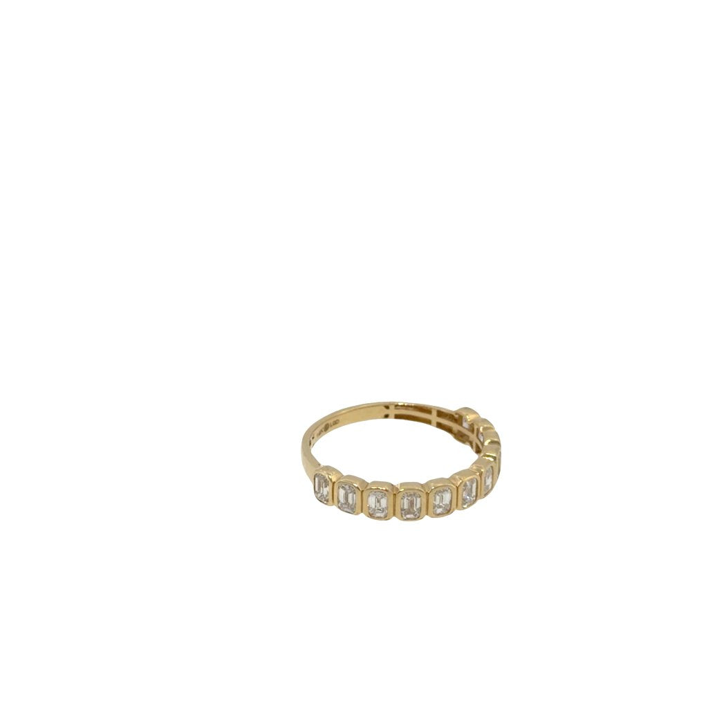 LAB GROW DIAMOND RING WOMEN 14K 0.9 CT
